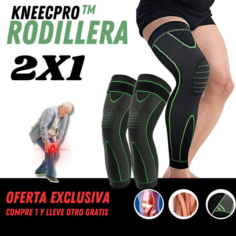 KneecaPro - Rodillera de Acupresión con Turmalina (OFERTA 2X1)