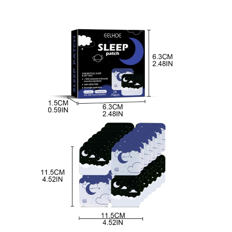 Sleep Patch - Set de 28 Parches para Conciliar el Sueño