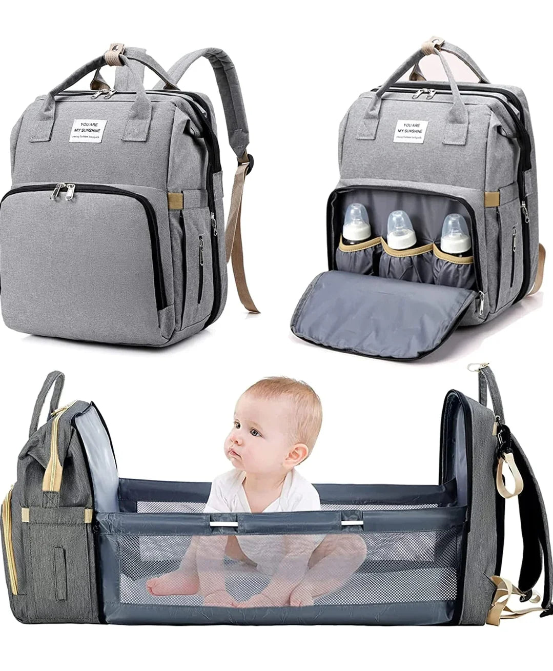 MOCHILA CAMBIADOR DE BEBÉS BABYLAND™