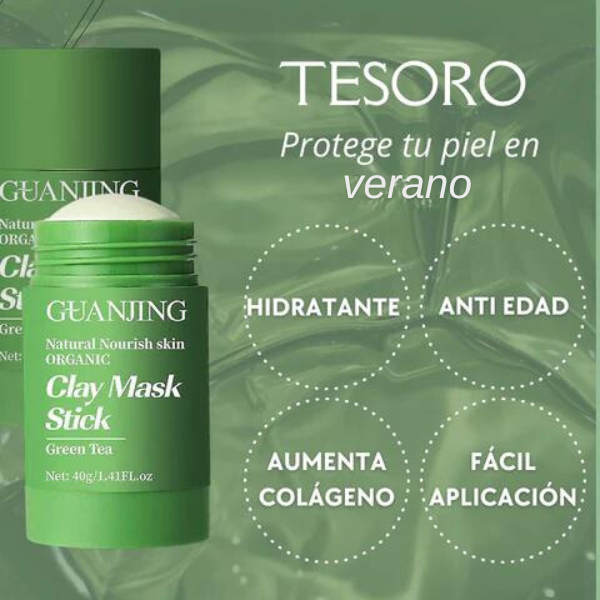 Green Mask - Mascarilla de Té Verde (2X1 GRATIS)