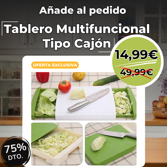 Tablero Multifuncional Tipo Cajón