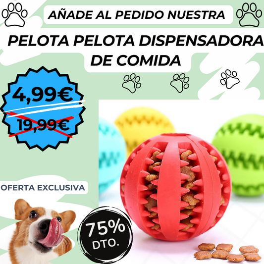 Pelota Dispensadora de Comida