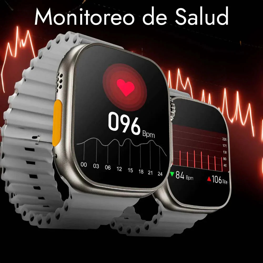 SmartWatch ULTRA™ 9 SmartWatch ULTRA™ 9 + Auriculares xPods + Correa de Regalo🎁 (OFERTA 3X1)