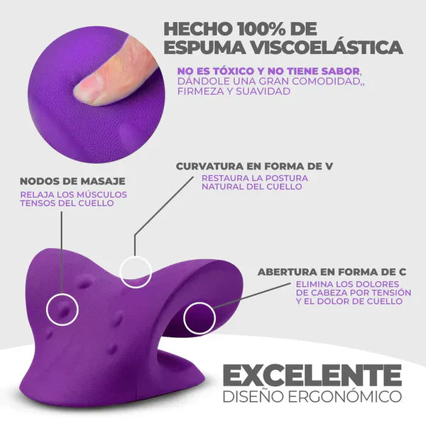 Almohada terapéutica para el cuello - CuraCerv™