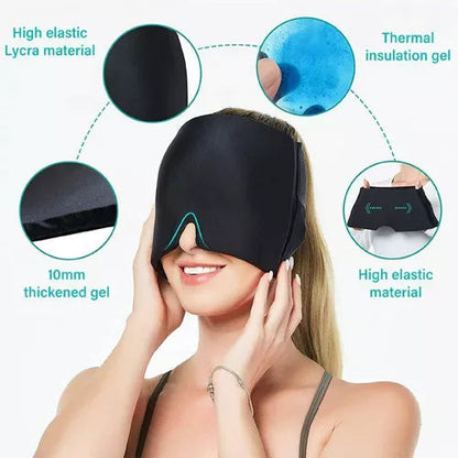 Gorro de Gel Terapéutico Anti Migraña - CalmPlus™