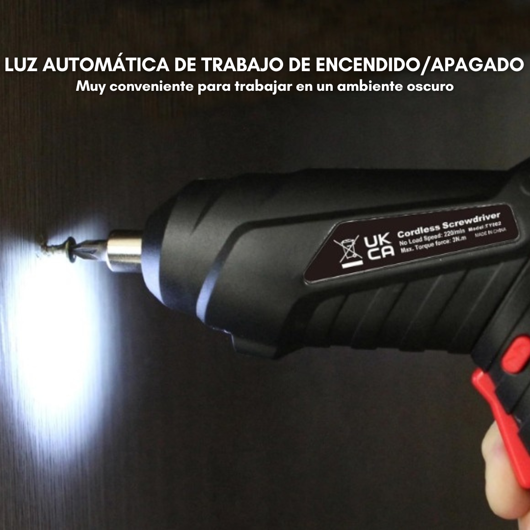 Atornillador Eléctrico Inalámbrico