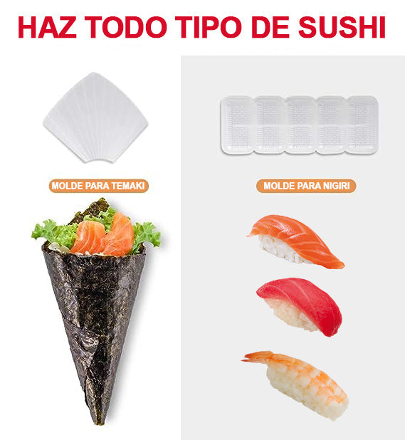 SUSHI-KIT™ Pack completo para hacer todo tipo de sushi (Top Ventas 2023)