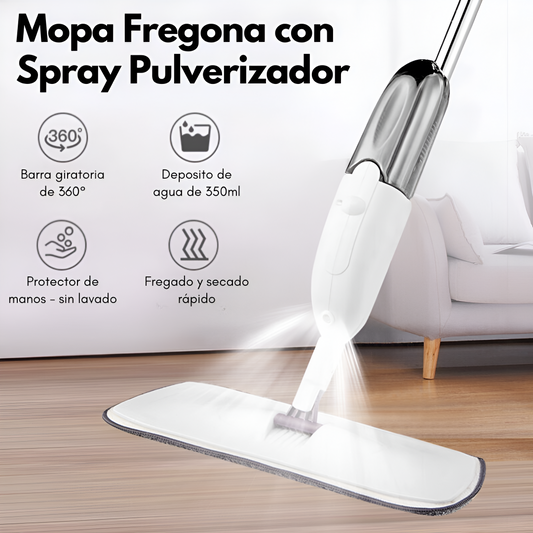 Mopa Fregona con Spray Pulverizador (OFERTA EXCLUSIVA)