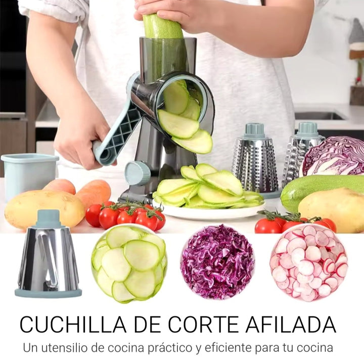 CortaMix Pro® | Cortador de Verduras Rotativo + Libro MasterChef Gratis🎁